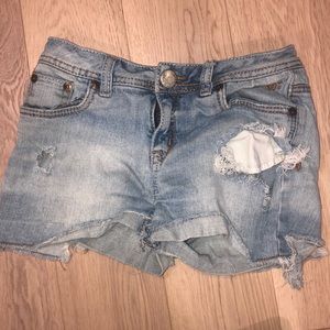 Light washed Shorts